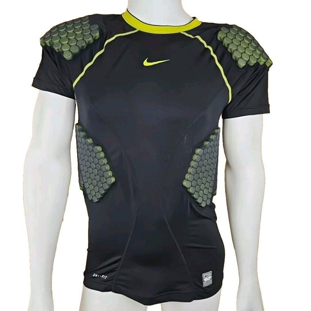 Nike Pro Hyperstrong Combat Compression Shirt Bla… - image 1